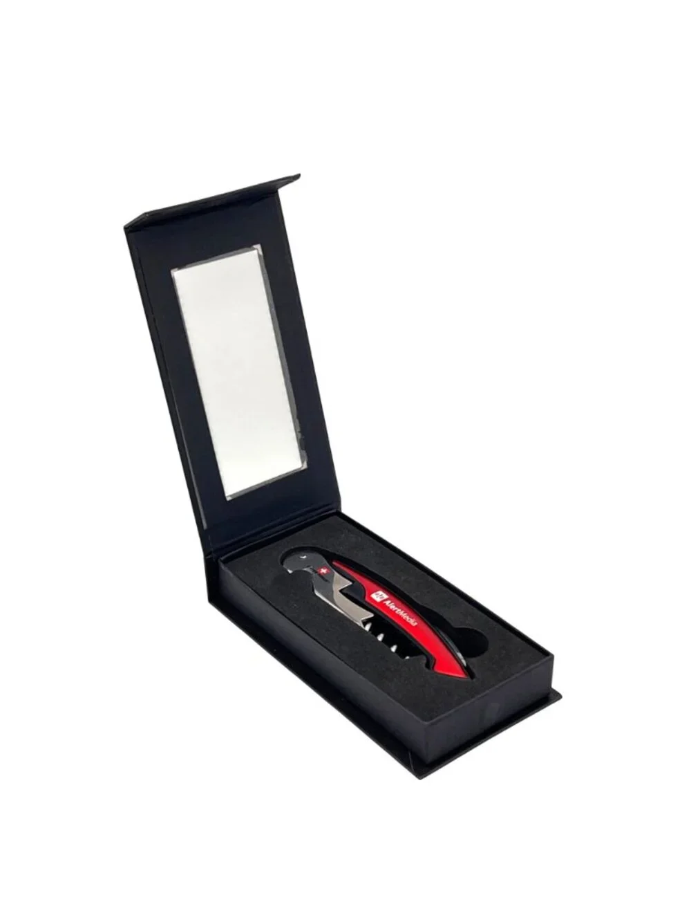 Swiss Force Multi-Function Wine Tool Corkscrew Foil Cutter Alert Media Branded